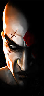 Desktophdwallpaper Org Phone Wallpaper Images Kratos God Of War Phone Wallpaper