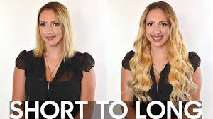 Before cutting your hair, or deciding to add extensions, think. 6 Tips For Blending Clip In Hair Extensions With Short Hair Youtube