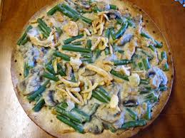 Green Bean Casserole Pizza Shittyfoodporn