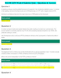 Math 225n Week 6 Statistics Quiz Questions Answers Summer 2020 Quiz Questions And Answers This Or That Questions Math