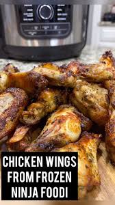 Ninja Foodi Chicken Wings From Frozen In Under 30 Minutes Video Video Pressure Cooker Recipes Chicken Frozen Chicken Frozen Chicken Wings