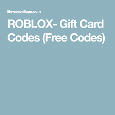 Roblox Gift Card Codes Free Codes Roblox Gifts Free Gift Card Generator Roblox