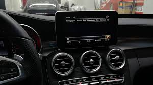 Carplay Android Auto Mercedes C200 C250 C300 C180 Youtube