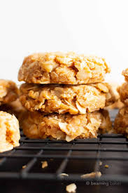 3 Ingredient No Bake Peanut Butter Oatmeal Cookies Healthy Vegan No Bake Co Peanut Butter Oatmeal Cookies Healthy Oatmeal Cookies Vegan Peanut Butter Cookies