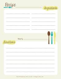 Free Editable Recipe Card Templates For Microsoft Word Free Download Recipe Cards Printable Free Printable Recipe Cards Recipe Book Templates