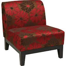 Red Floral Slipper Chair Google Search Red Accent Chair Accent Chairs Upholstered Accent Chairs