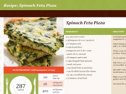 Free Templates For Office Online Office Com Recipe Template Recipes Spinach And Feta