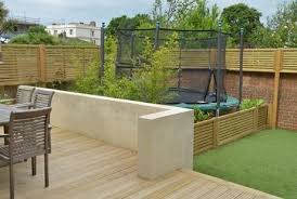 Central Brighton Family Garden For Mum And Teenage Boys Small Backyard Landscaping Family Garden Garden Trampoline