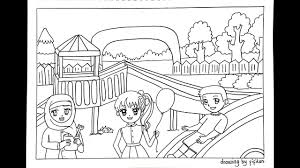 Umunya semua anak pasti senang dengan pelajaran menggambar atau pelajaran. Cara Menggambar Ep 11 Cara Menggambar Taman Bermain Yang Cantik Youtube