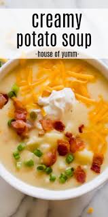 Creamy Potato Soup Recipe Creamy Potato Soup Potato Soup Recipe Easy Homemade Potato Soup