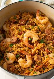Cajun Jambalaya Recipe Gluten Free Aspicyperspective Glutenfree Healthy Cajun Shrimp Chicken Sausage Jambalaya Recipe Jambalaya Recipe Easy Jambalaya