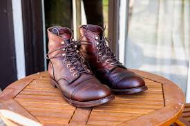 The iron ranger boots are actually made from different types of leather, depending on the color that you choose. Red Wing Iron Ranger Review Read This Before Buying