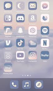 Variety Cloud 9 Aesthetic Iphone Ipad Ios14 App Icons 36 App Pack In 2021 App Icon Iphone Wallpaper App Phone Apps Iphone