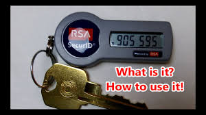 Rsa Secureid Token Key Fob Two Factor Authentication Eye On Stuff Youtube