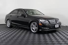 Used 2013 Mercedes Benz C300 4matic Awd Sedan For Sale Northwest Motorsport Mercedes Benz C300 Mercedes Benz Black Mercedes Benz
