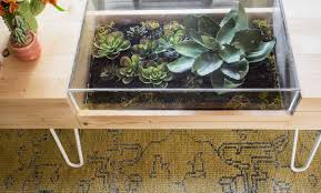 Diy Terrarium Coffee Table A Beautiful Mess Coffee Table Planter Coffee Table Terrarium Terrarium Diy