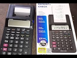 Casio Hr 8tm Youtube