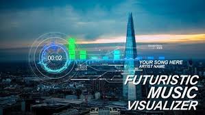 Free Download Futuristic Music Visual After Effect Music Visualization Futuristic After Effects