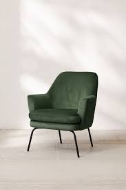 Chloe Velvet Arm Chair Urban Outfitters Velvet Armchair Green Chair Living Room Chair