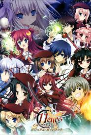 When the sky turns red, the moon turns black, and monsters begin roaming the streets, satsuki kakeru is at a loss for what to do.along with his best friend yuka, they try to decipher why they have been sent to. 11eyes Zerochan Anime Image Board