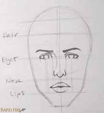 How To Draw Faces For Beginners Simple Rapidfireart Face Drawing Simple Face Drawing Drawing Tutorial Face