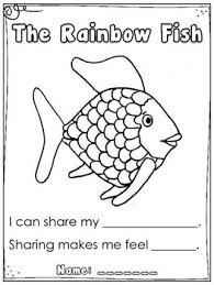 The Rainbow Fish Free Rainbow Fish Kindergarten Art Activities Rainbow Fish Activities