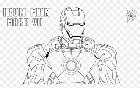 Iron Man Para Colorear