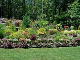 Shrubs And Flower Plants Landscaping How To Landscape A Slope With Landscaping Ideas For Hills Wonderful Landscaping Ideas For Hills Elbrusphoto Porch And Lan Backyard Landscaping Designs Landscape Design Landscaping