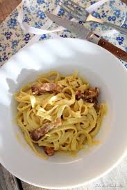 Pates A La Carbonara La Vraie Recette Recette Pate Carbonara Recette Pate Vraie Recette Carbonara