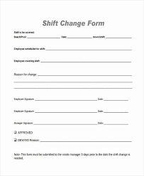 Employee Change Form Template Best Of Sample Employee Shift Change Forms 7 Free Documen Classroom Newsletter Template Diary Template School Newsletter Template