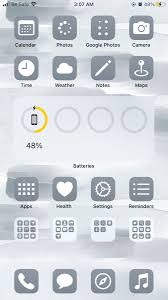 Grey Aesthetic Iphone Organization App Icon Design Gray Aesthetic