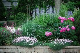 Amazing Pink White And Purple Perennial Garden Perennial Garden Flower Garden Design Purple Perennials