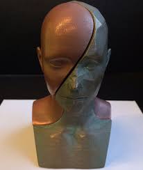 Split Personality The 3d Printed Copperfill Bronzefill Bust That Will Blow You Away 3dprint Com The Voice Of 3d Printing Additive Manufacturing 3d Printing Art 3d Printed Objects Prints
