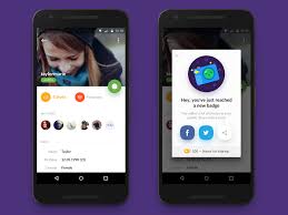 Profile Screen Chat Android App Social App Design Iphone App Design Android App Design
