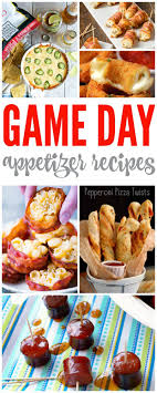 Game Day Appetizer Recipes Football Tailgating Party Ideas For Tailgates Or At Home Delicious Appetizer Recipes Game Day Appetizers Yummy Appetizers