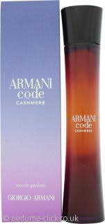 Armani code cashmere is a feminine perfume by giorgio armani. Giorgio Armani Code Cashmere Eau De Parfum 75ml Spray