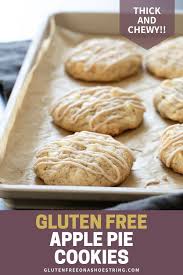 Gluten Free Apple Pie Cookies Hearty Thick Chewy In 2020 Gluten Free Apple Pie Apple Pie Cookies Gluten Free Sweets