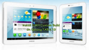Install Android 4 4 Kitkat On Galaxy Tab 2 7 0 Using Cm11 Custom Build Galaxy Tab Android 4 Android