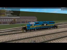 Roblox Awvr 1206 Catches Up To Awvr 777 The Runaway Freight Train Youtube