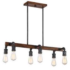 6 Light Led Chandelier By Dsi 1 24 17 100 At Costco Rustic Chandelier Dining Room Rustic Light Fixtures Dining Light Fixtures