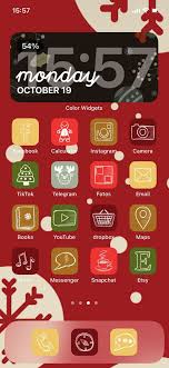 Christmas Ios 14 Icons New Year App Icons Iphone Ios 14 54 Etsy Ios App Iphone Homescreen Christmas Apps