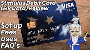 Stimulus Debit Card Eip Card Full Review Faq Set Up Etc Youtube