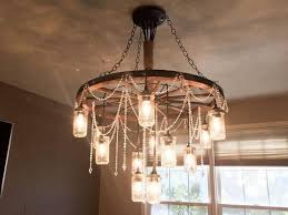 Farmhouse Wagon Wheel Mason Jar Chandelier Wooden Light Fixture Wooden Chandelier Mason Jar Chand Kr Diy Chandelier Wooden Light Fixtures Wooden Chandelier
