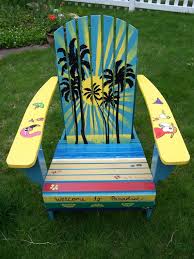Hand Painted Margaritaville Adirondack Chair By Callahancfoose Adirondack Chair Art Chair Painted Chairs
