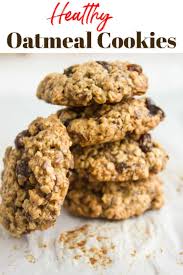 If You Re Looking For A Healthy Oatmeal Cookies Recipe This One Is Oatmeal Cookie Recipes Healthy Healthy Cookie Recipes Healthy Oatmeal Raisin Cookie Recipes