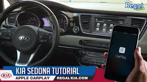 Kia Sedona Tutorial How To Use Apple Carplay Youtube