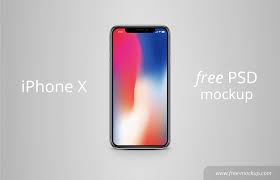 Iphone X With Status Bar Icons Free Psd Mockup Free Mockup Mockup Free Psd Free Psd Free Mockup