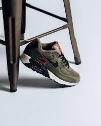 Nike Air Max 90 Essential Medium Olive Team Orange Eukicks Nike Air Max Nike Air Max Mens Nike Air Max 90 Outfit