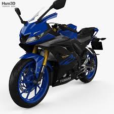 3d Model Of Yamaha R15 2020 Yamaha Yzf 3d Model Yamaha