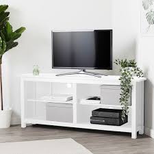 Rental byas meuble tv ikea ikea move rent. Hemnes Corner Tv Bench White 57 7 8x24 Ikea